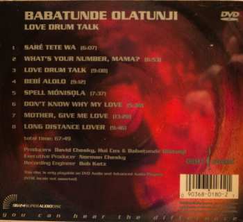DVD Babatunde Olatunji: Love Drum Talk