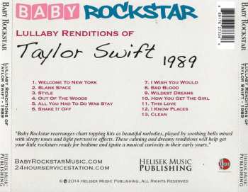 CD Baby Rockstar: Lullaby Renditions Of Taylor Swift 1898