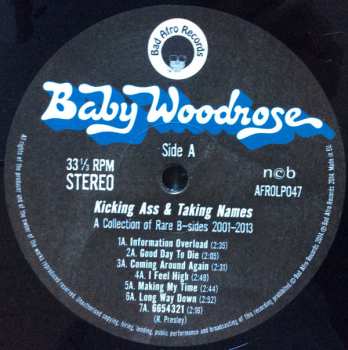 LP Baby Woodrose: Kicking Ass & Taking Names CLR