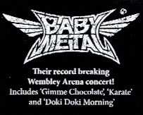 CD Babymetal: Live At Wembley