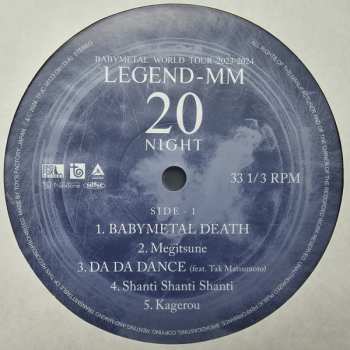 2LP Babymetal: World Tour 2023-2024: Legend MM 20 Night LTD
