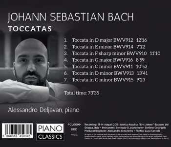 CD Johann Sebastian Bach: Bach : Toccatas