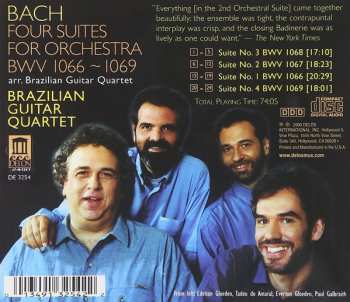 CD Johann Sebastian Bach: Four Suites For Orchestra BWV 1066-1069