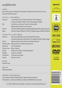 DVD Johann Sebastian Bach: Was Frag Ich Nach Der Welt BWV 94