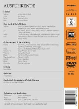 DVD Johann Sebastian Bach: Wo Soll Ich Fliehen Hin BWV 5