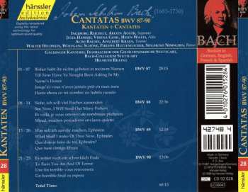 CD Helmuth Rilling: Cantatas BWV 87-90