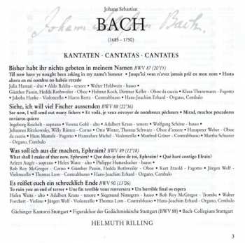 CD Helmuth Rilling: Cantatas BWV 87-90