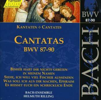 CD Helmuth Rilling: Cantatas BWV 87-90
