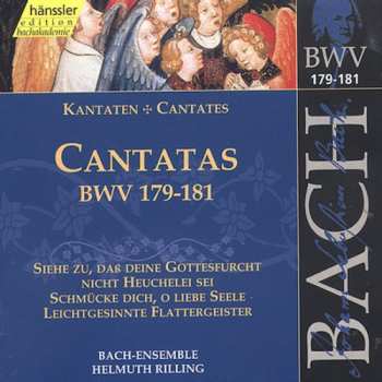 Album Bach / Gachinger Kantorei / Rilling: Sacred Cantatas Bwv 179