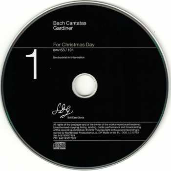 6CD/Doos Johann Sebastian Bach: Bach Cantatas For Christmas