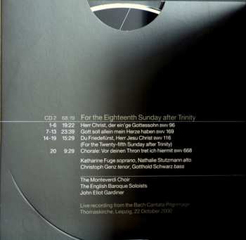 2CD Johann Sebastian Bach: Cantatas Vol. 09: Lund / Leipzig