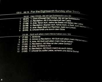 2CD Johann Sebastian Bach: Cantatas Vol. 09: Lund / Leipzig