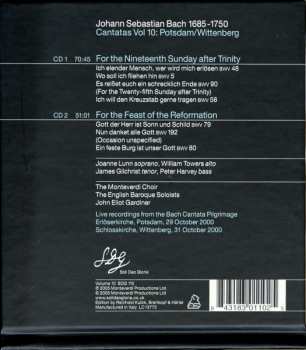 2CD Johann Sebastian Bach: Cantatas Vol. 10: Potsdam / Wittenberg