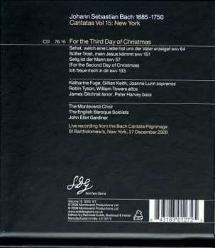 CD Johann Sebastian Bach: Cantatas Vol. 15 : New York