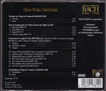 9CD/Doos Johann Sebastian Bach: Organ Works Vol. II = Orgelwerke Vol. II