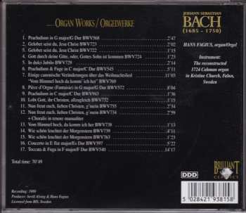 9CD/Doos Johann Sebastian Bach: Organ Works Vol. II = Orgelwerke Vol. II