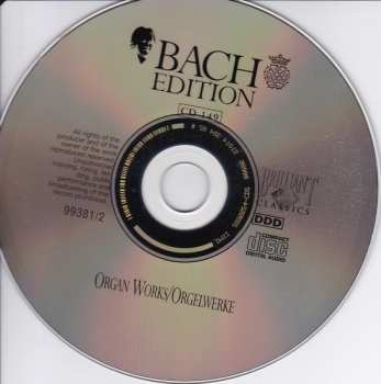 9CD/Doos Johann Sebastian Bach: Organ Works Vol. II = Orgelwerke Vol. II