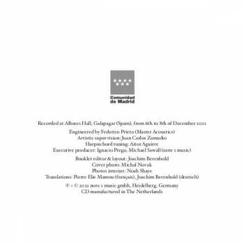 CD Johann Sebastian Bach: Partitas Nos. 3 & 5, English Suite No. 3