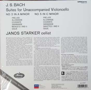 LP Johann Sebastian Bach: Suites For Solo Cello No.2 In D Minor No.5 In C Minor LTD
