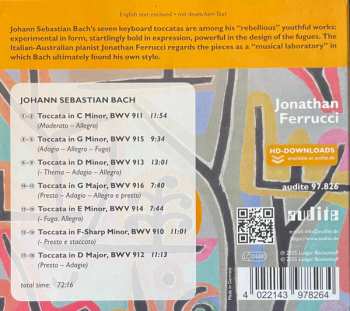 CD Johann Sebastian Bach: The Toccatas