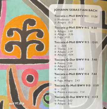 CD Johann Sebastian Bach: The Toccatas