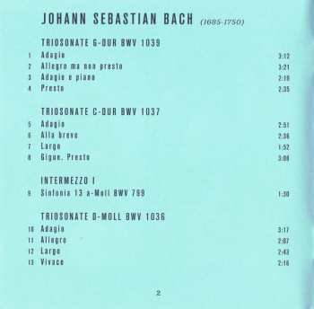 CD Johann Sebastian Bach: Trio Sonatas