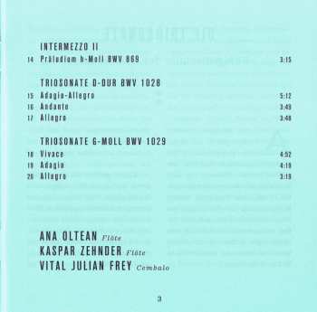 CD Johann Sebastian Bach: Trio Sonatas