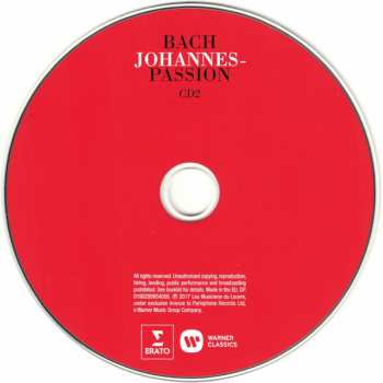 2CD/Doos Johann Sebastian Bach: Johannes-Passion
