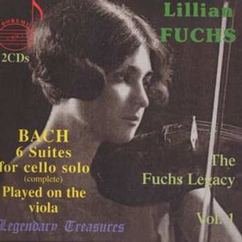 Album Johann Sebastian Bach: The Fuchs Legacy Vol.1 : 6 Suites For Cello Solo (complete) Played On The Viola