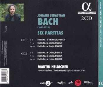 2CD Johann Sebastian Bach: Six Partitas