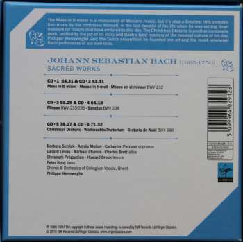 6CD/Doos Johann Sebastian Bach: Sacred Works