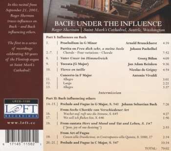 CD Johann Sebastian Bach: Bach: Under The Influence