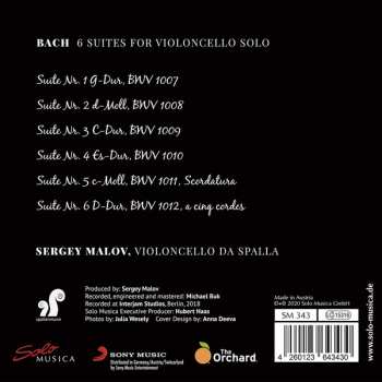 CD Johann Sebastian Bach: 6 Suites For Violoncello Solo DIGI