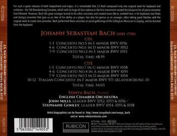 2CD Johann Sebastian Bach: Sonya Bach Plays J.S. Bach: Keyboard Concertos; Italian Concerto