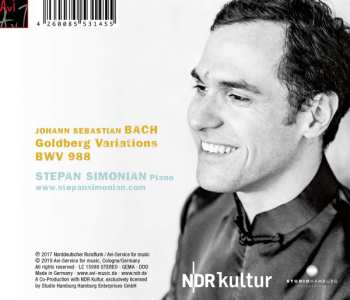 CD Johann Sebastian Bach: Goldberg Variations