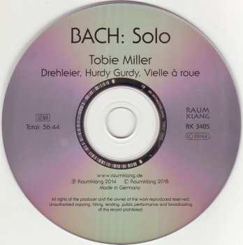 CD Johann Sebastian Bach: Bach: Solo