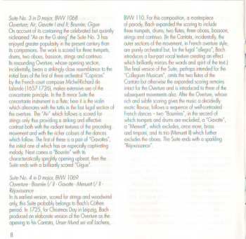 CD Johann Sebastian Bach: 4 Orchestral Suites