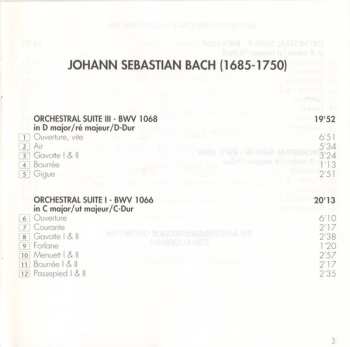 CD Johann Sebastian Bach: 4 Orchestral Suites