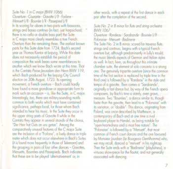 CD Johann Sebastian Bach: 4 Orchestral Suites