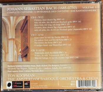 3CD Johann Sebastian Bach: Complete Cantatas - Volume 3