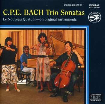 CD Bach,c.p.e. / Nouveau Quatuor: Trio Sonatas