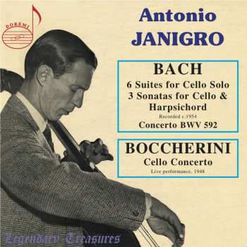 Album Bach,j.s. / Janigro / Veyron-lacroix: Plays Bach & Boccherini