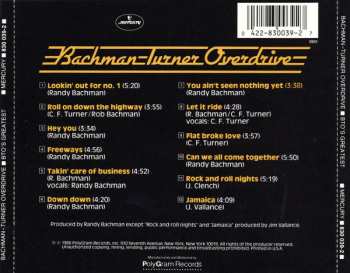CD Bachman-Turner Overdrive: BTO's Greatest