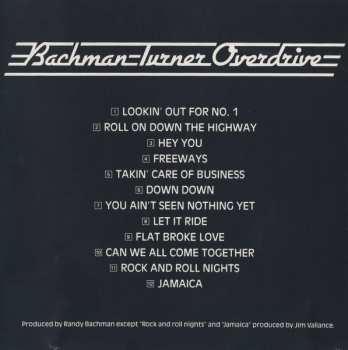 CD Bachman-Turner Overdrive: BTO's Greatest