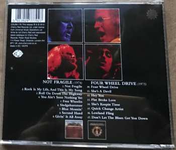 CD Bachman-Turner Overdrive: Not Fragile / Four Wheel Drive