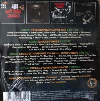 4CD Back Street Crawler: Atlantic Years 1975 - 1976