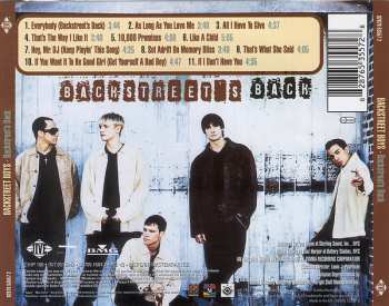 CD Backstreet Boys: Backstreet's Back
