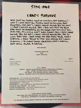 LP Bad Brains: I And I Survive 