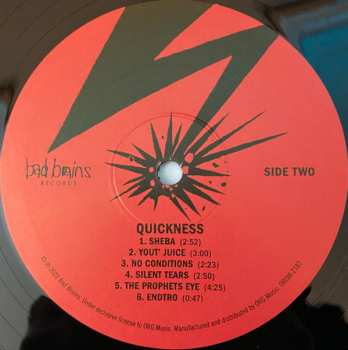 LP Bad Brains: Quickness