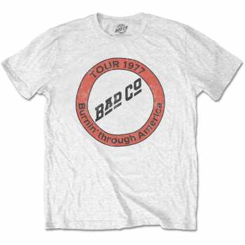 Merch Bad Company: T-shirt Burnin' Through America